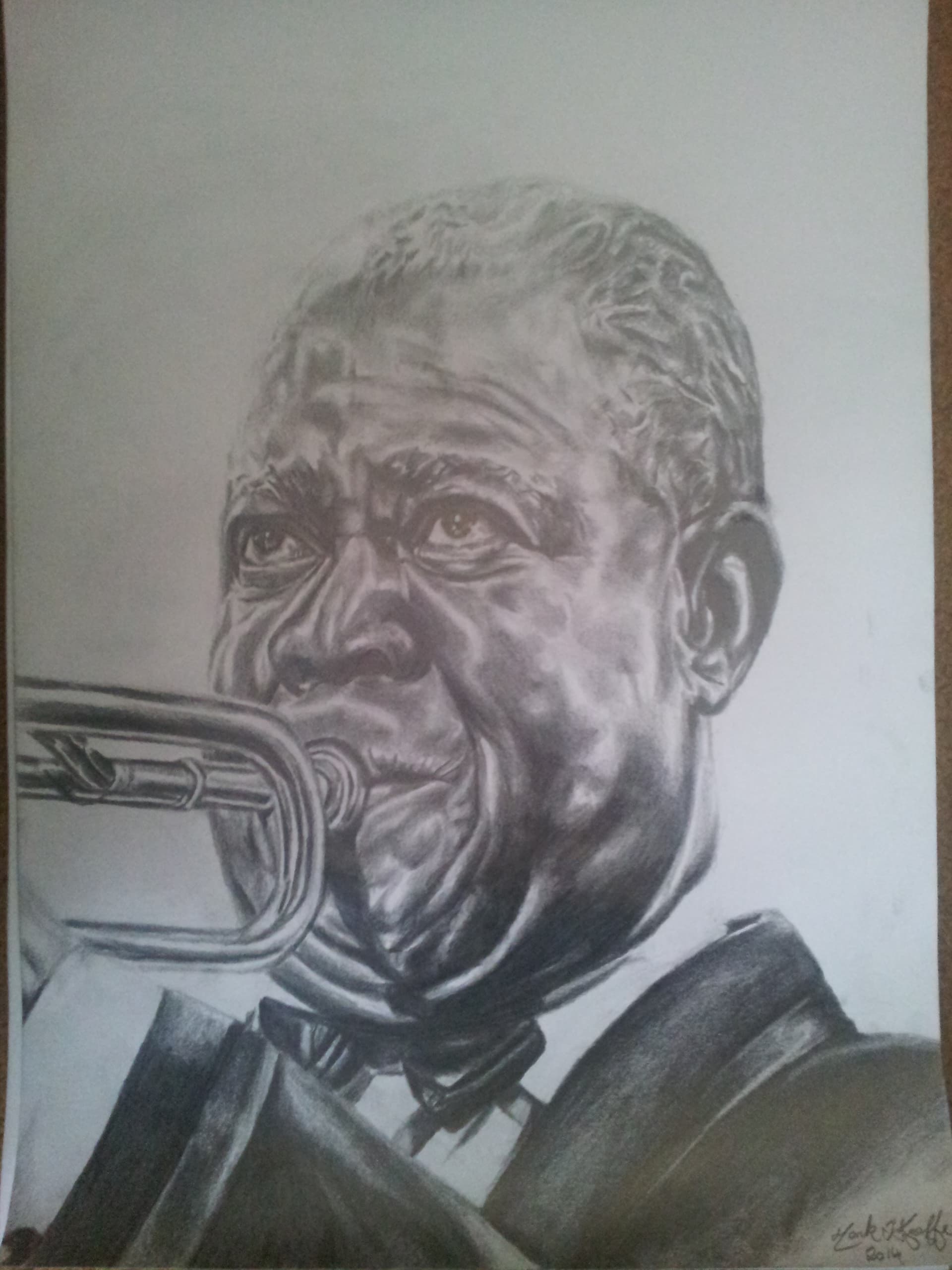 Portrait of Louis Armstrong
